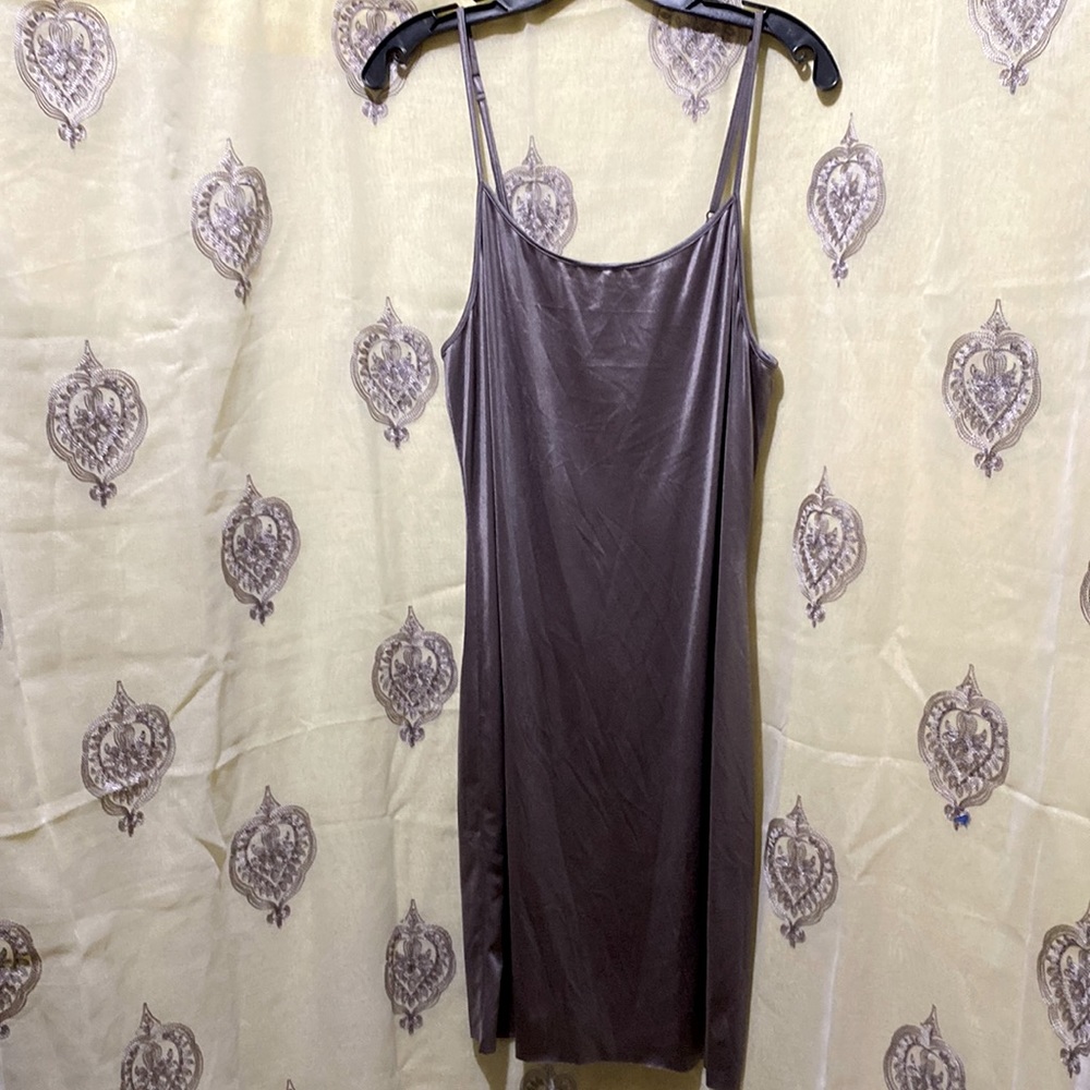 RN CONVERTIBLE GRET SLIP DRESS ADJUSTABLE STRAPS SZ XL